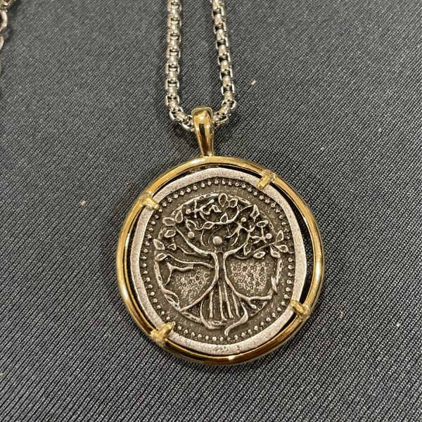 Tree Of Life Ancient Medallion Necklace